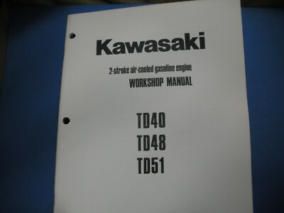 Kawasaki TD40,TD48,TD51 Engine Service Repair Workshop Manual