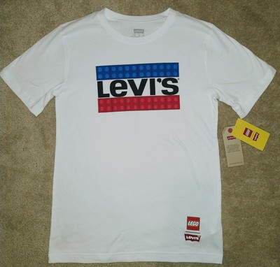 LEVI'S X LEGO Group LIMITED EDITION T-Shirt Boys XL or Men's Small