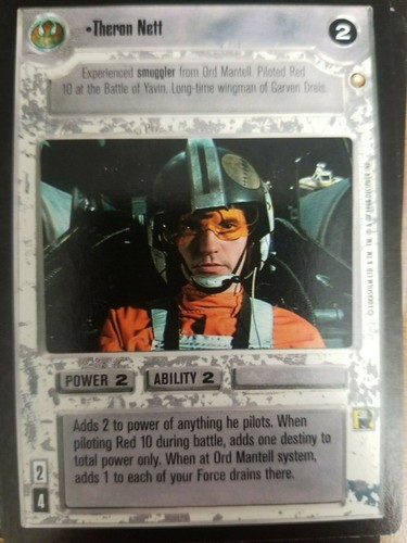 Star Wars CCG Special Edition 2nd Tier SINGLES Karte auswählen SWCCG - Bild 76 von 79