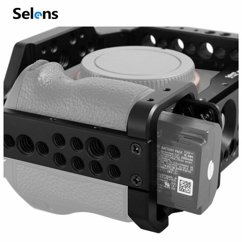 Pro Camera Cage Rig Video Protective Case Grip for SONY A7RIII/A7M3/A7III Series - Picture 9 of 15