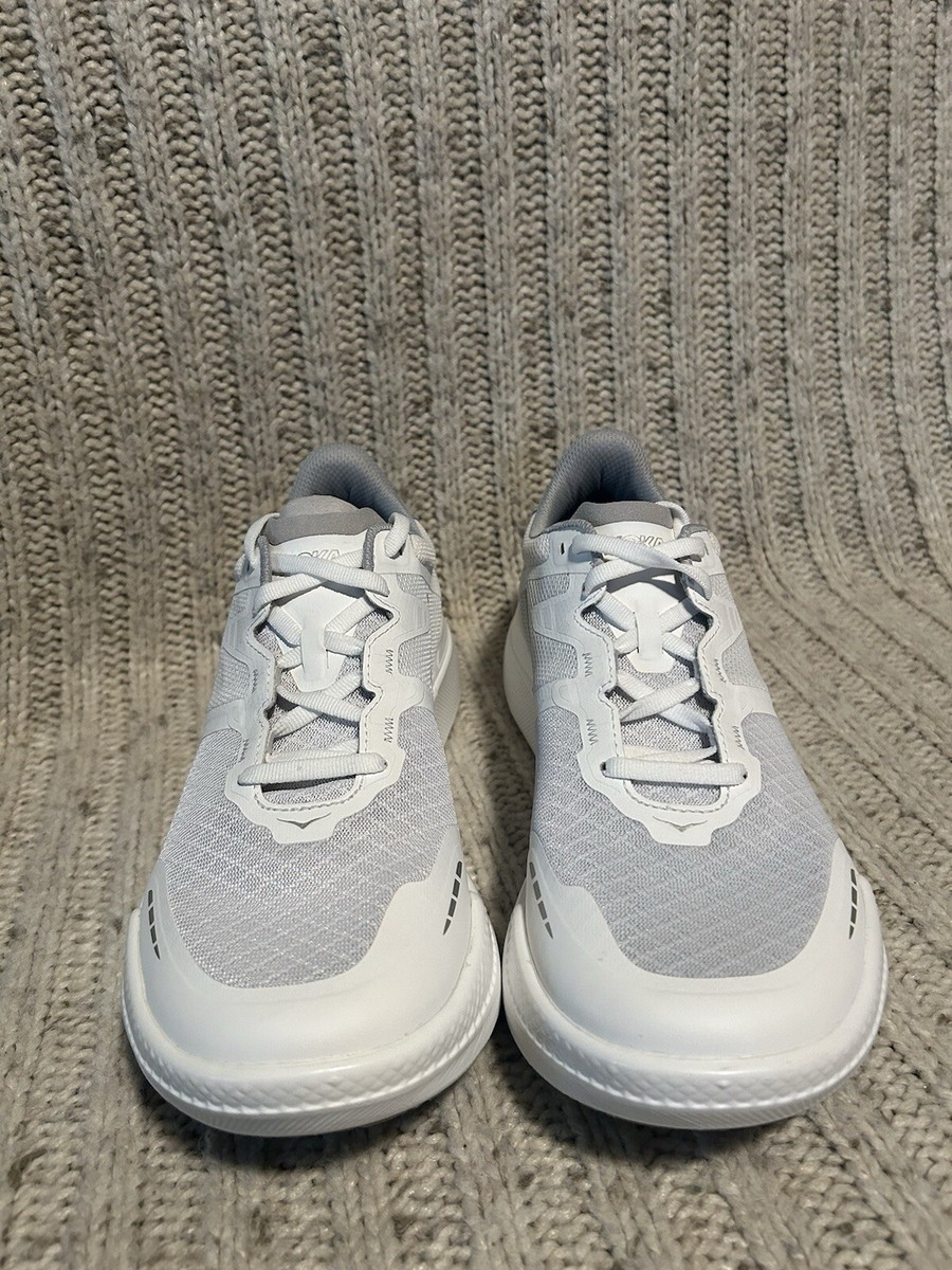 VIP【関税送料無料】希少 HOKA ONE ONE WHITE BEIGE SNEAKERS Hoka One One Men's Transport Running Sneaker Shoes, Size 9 D