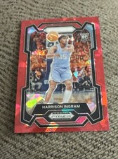 2024 Prizm Draft Picks Red Ice Harrison Ingram #84 RC Tarheels, Spurs 1BB
