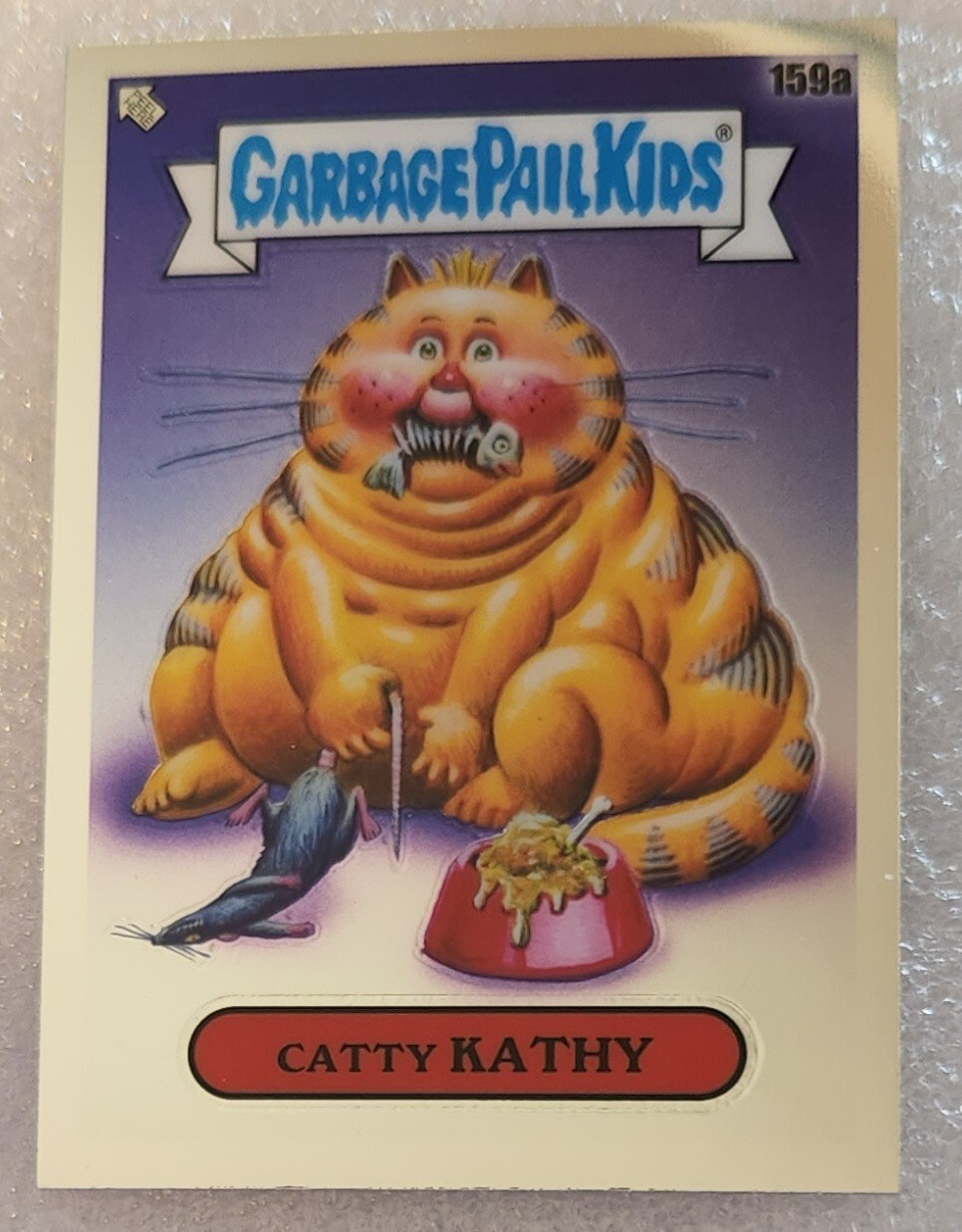 159a CATTY KATHY 2021 Topps GPK Garbage Pail Kids Chrome Series 4
