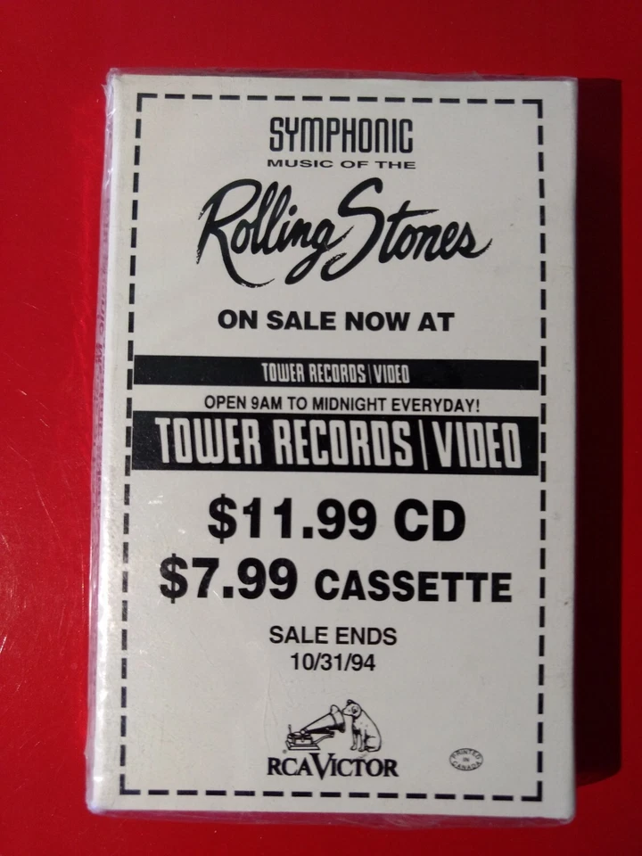 Brand New Rolling Stones Limited Edition Sneek-Peek Cassette - Image 2 of 2