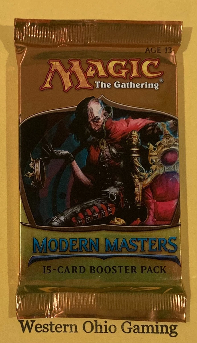 Magic: The Gathering Modern Masters Sealed Collectible Card Game
