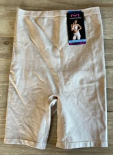 Maidenform Bottom Solutions Shape Wear Shorts Nude Beige P10004 Size XL MSRP $34