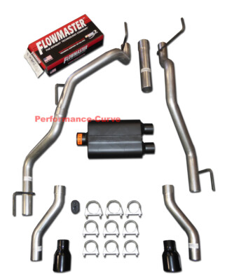 Performance CatBack Dual Exhaust Fits 09-22 Dodge RAM 5.7 - Flowmaster Super 44
