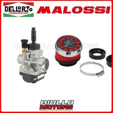 02686X+0411505 KIT CARBURATORE DELLORTO PHBG 19 BS 2T + FILTRO MALOSSI ARIA MANU