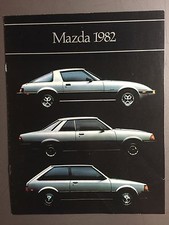 1982 Mazda Full Line Showroom Advertising Sales Brochure RARE!! Awesome L@@K