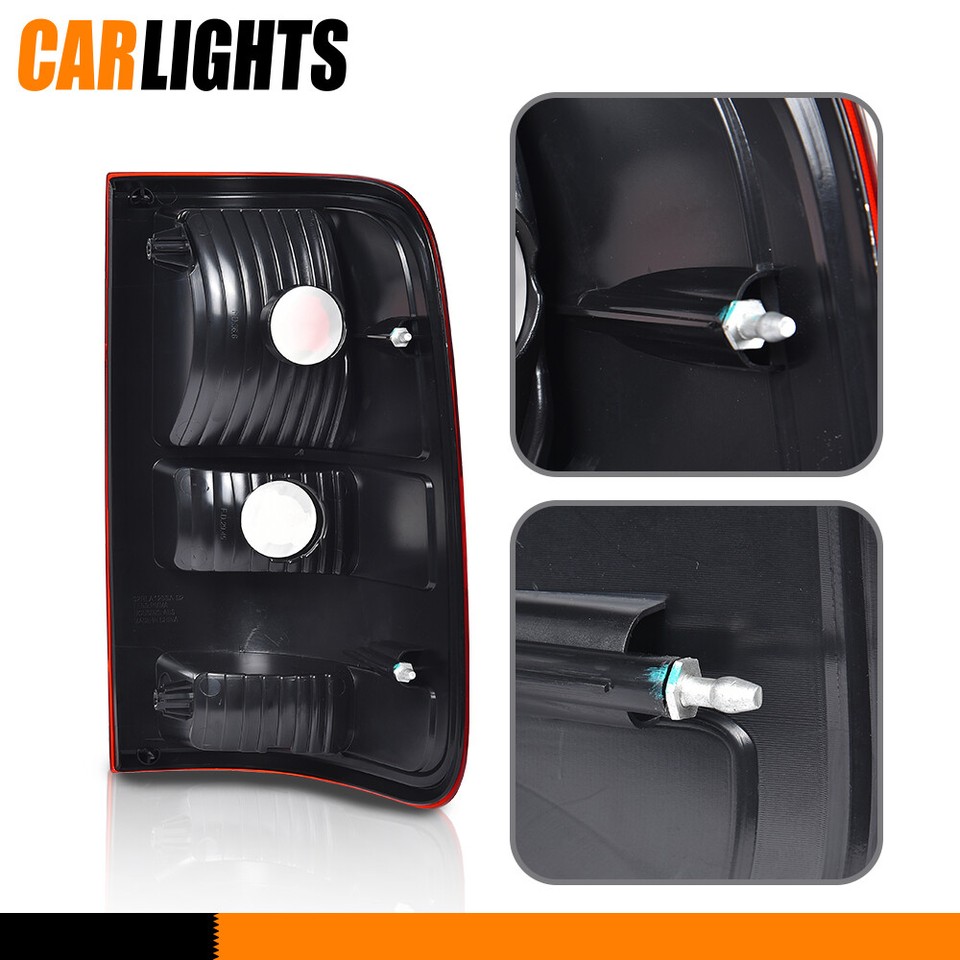 CNNELL Tail Light Assembly Driver Side W/o Bulbs & Wiring - Foto 6