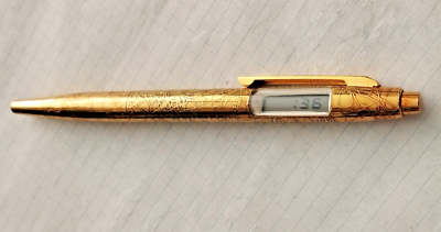 Rare Vintage Kent quartz gold plated Pen, 1970s | eBay Rare Vintage Kent quartz gold plated Pen, 1970s | eBay