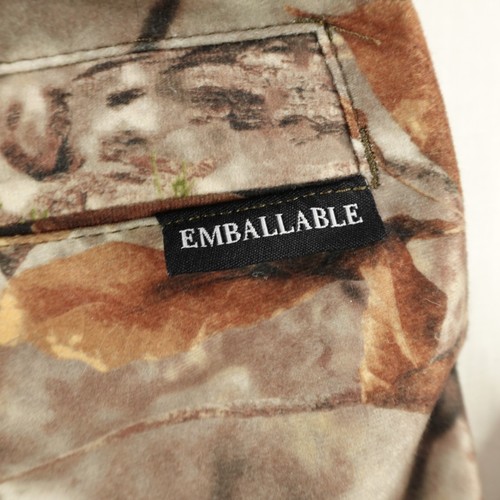 Cabelas Pants Mens Medium Brown Camo Dry Plus Emballable Zonz Hunting Ankle Zip - Picture 10 of 18