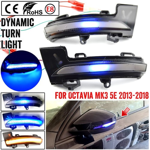 2x Indicatori Di Direzione A LED A Scorrimento Per Toyota Yaris, Auris, Camry, Prius, Corolla E Verso Versione Fume