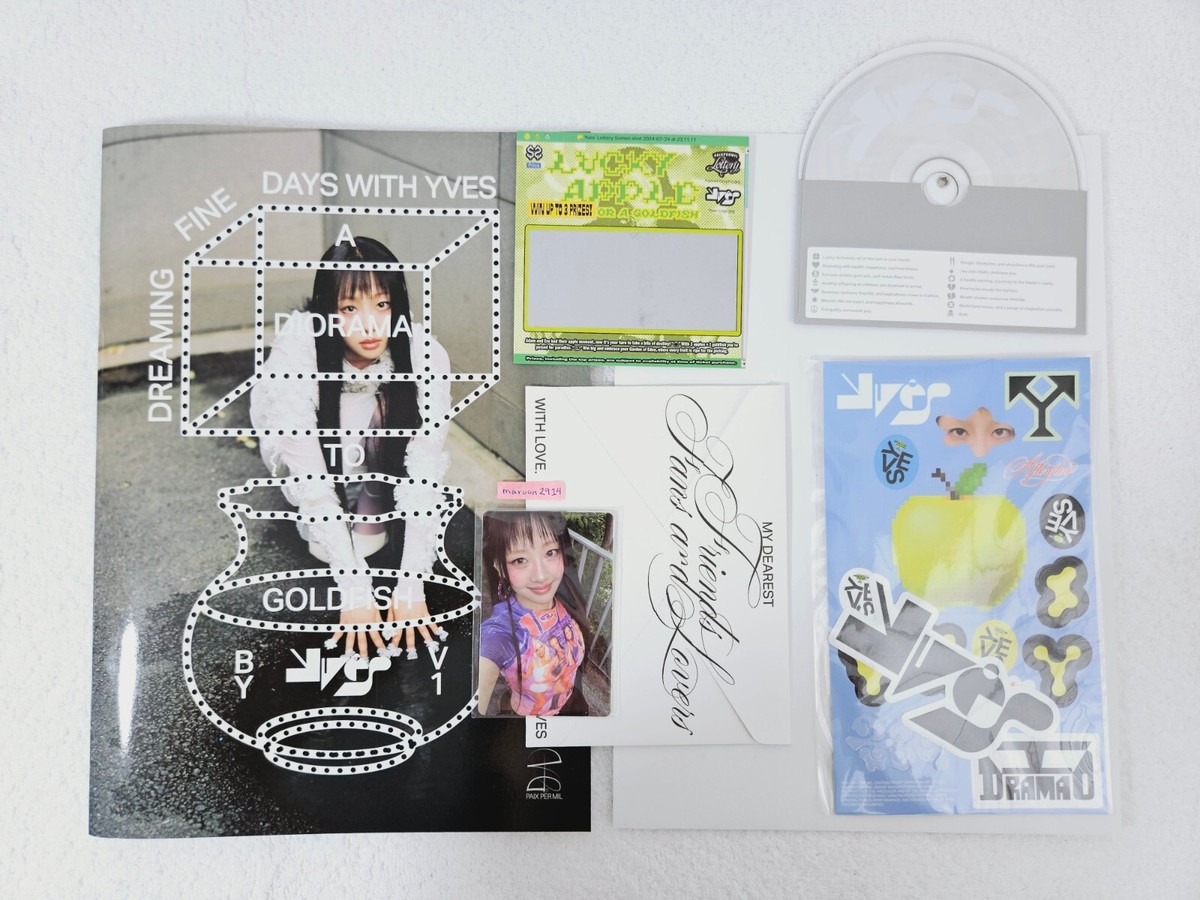 LOONA YVES Loop Signed Promo Album Autographed + Message LOONA YVES Loop Signed Promo Album Autographed + Message