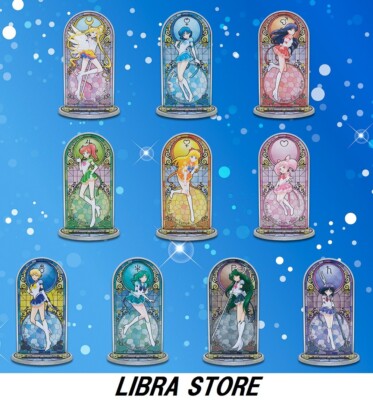 Sailor Moon Eternal Sailor Guardians Kuji Acrylic Stand ALL Set of 10 from JAPAM