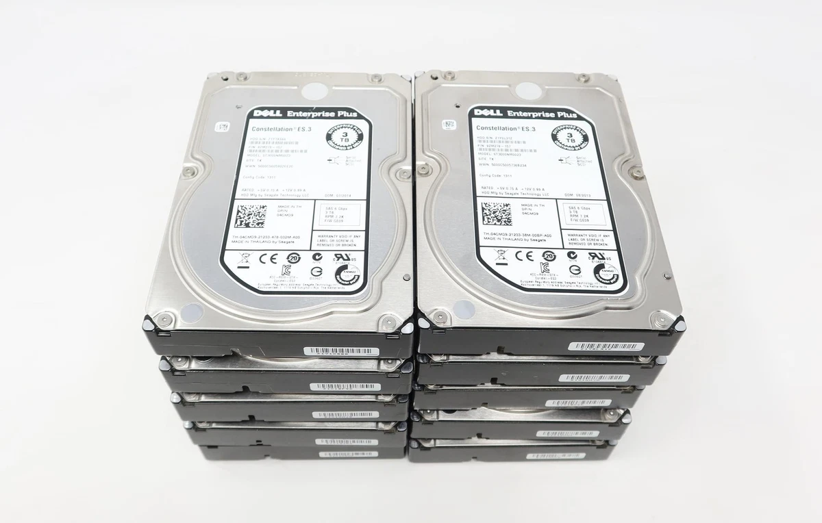 Dell 3TB SAS Internal Hard Disk Drives for sale | eBay