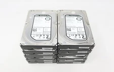 Lot of 10 4CMD9 Dell ST3000NM0023 3TB 7.2KRPM 6Gb 3.5"SAS HDD For R210 R220 R230