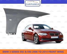 BMW 3 SERIES E92 E93 FRONT WING COUPE 2006 - 2014 E92 E93 RIGHT DRIVERS SIDE