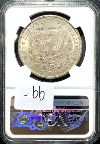 Dólar de plata Morgan 1902-O ~ NGC MS 64 ~HERMOSA MONEDA ~ REF#90-013 - Imagen 4 de 4
