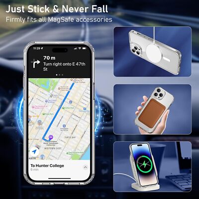 Coque IPhone 15 / Pro / Plus / Max Transparente Avec MagSafe - + 2 Protections Verre Écran + 2 Verres Caméra - Pack Complet