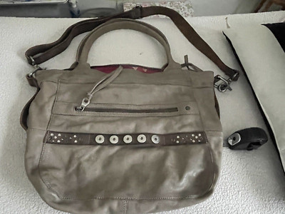 Noosa Amsterdam Tasche modische Damen Leder mit viel Fächer super Verarbeitung