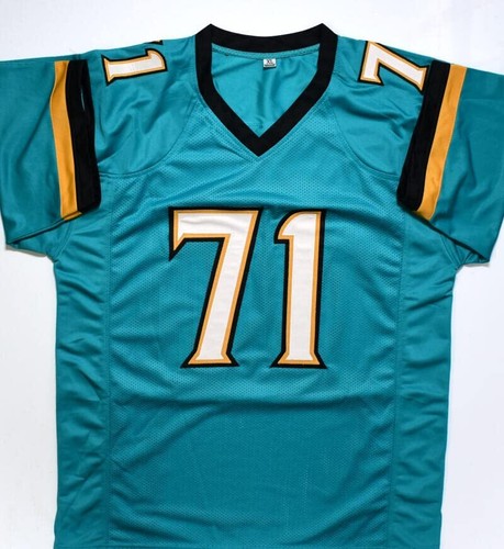 Tony Boselli Autographed Teal Pro Style Jersey w/ HOF - Beckett W Hologram - Picture 10 of 12
