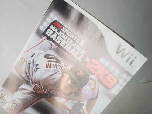 Nintendo Wii Baseball Games Lot Mario Sluggers MLB Power Pros 2K9 Sports Super - Picture 11 of 20