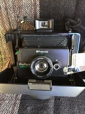 Vintage POLAROID PRO PACK Instant Camera W/ Detachable ProFlash And Quartz Timer