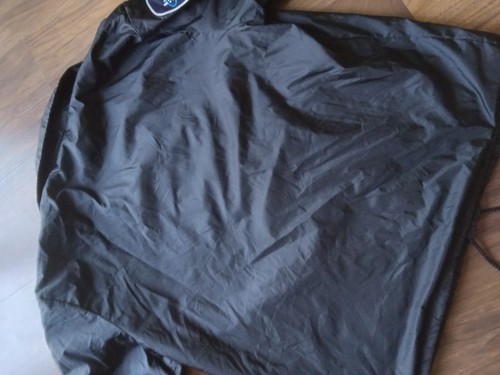 Security Coat Black Size L, Rain Coat - Picture 6 of 9