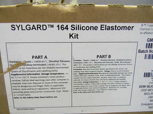 Dow Silicones Sylgard 164 Silicone Elastomer Kit - Picture 2 of 5
