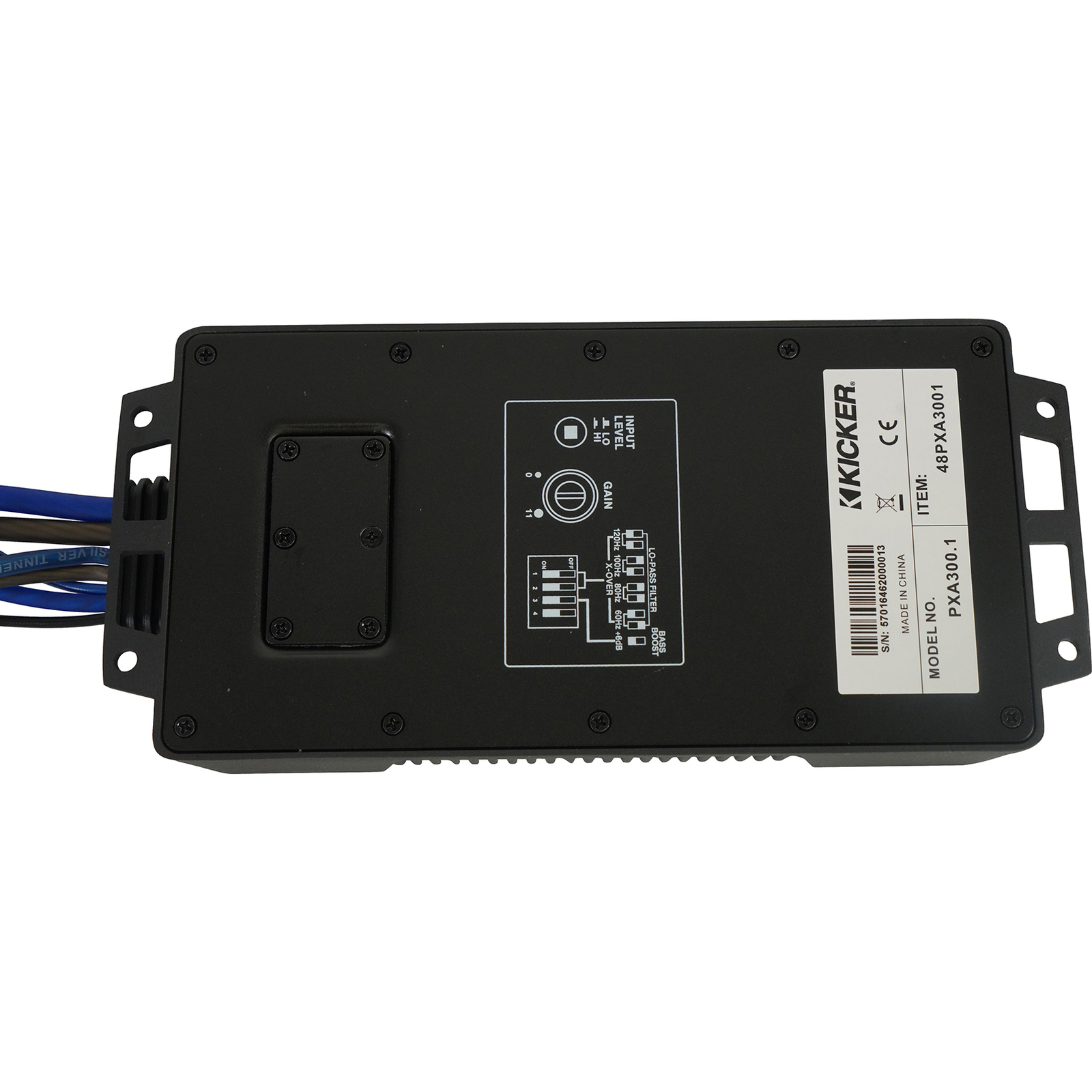 Моноусилитель KICKER 48PXA3001 мощностью 300 Вт для автомобиляквадроциклаUTVRZR PXA3001