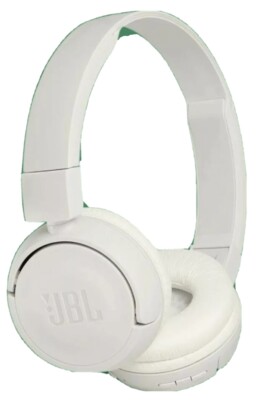 JBL T460BT On-Ear Wireless Bluetooth Headphones- White New Without