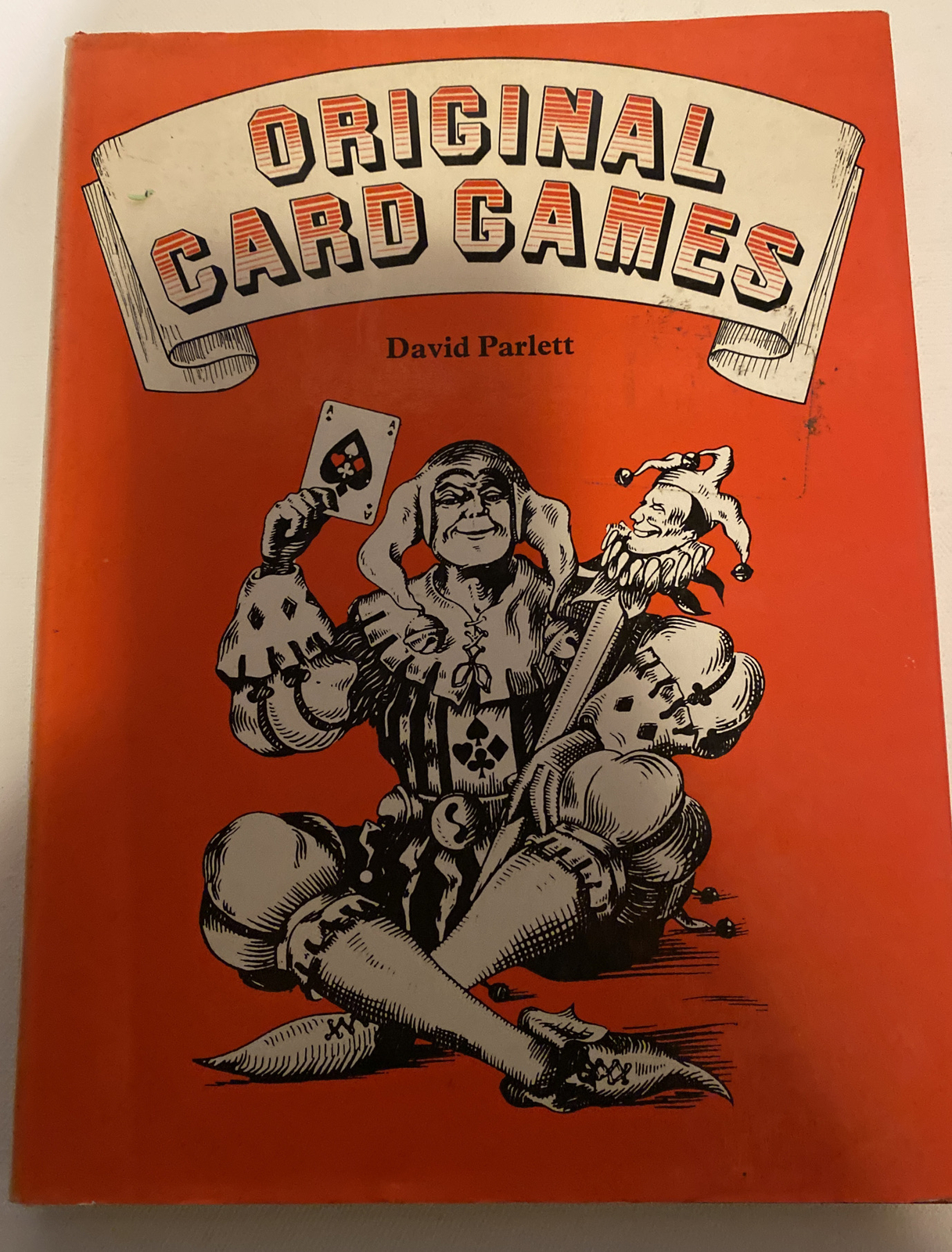 Original Card Games by David Parlett Vintage Hardcover 1977 14 Unique Card Games 9780713402308