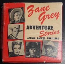 Zane Grey Adventure Stories "Renegade Treachery" 196 B  W Film in Box