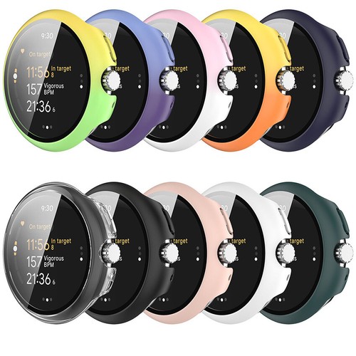 Für Google Pixel Watch3 41MM 45MM Gehärtetes Glas Screen Cover PC Watch Case - 第 2/24 張圖片