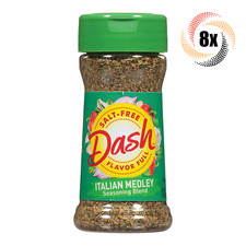 8x Shakers Mrs Dash Flavor Full Salt Free Italian Medley Seasoning Blend 2oz