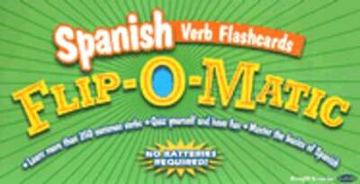 Kaplan Spanish Verb Flashcards Flip-O-Matic by Kaplan: Used