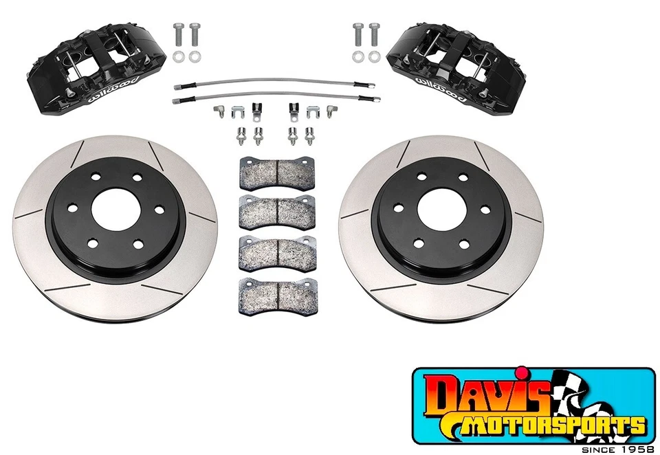 Kit de freio dianteiro Wilwood AERO6, compatível com 2019-22 Ford Ranger, 6 pistões, rotores de 13,3" - Imagem 2 de 4