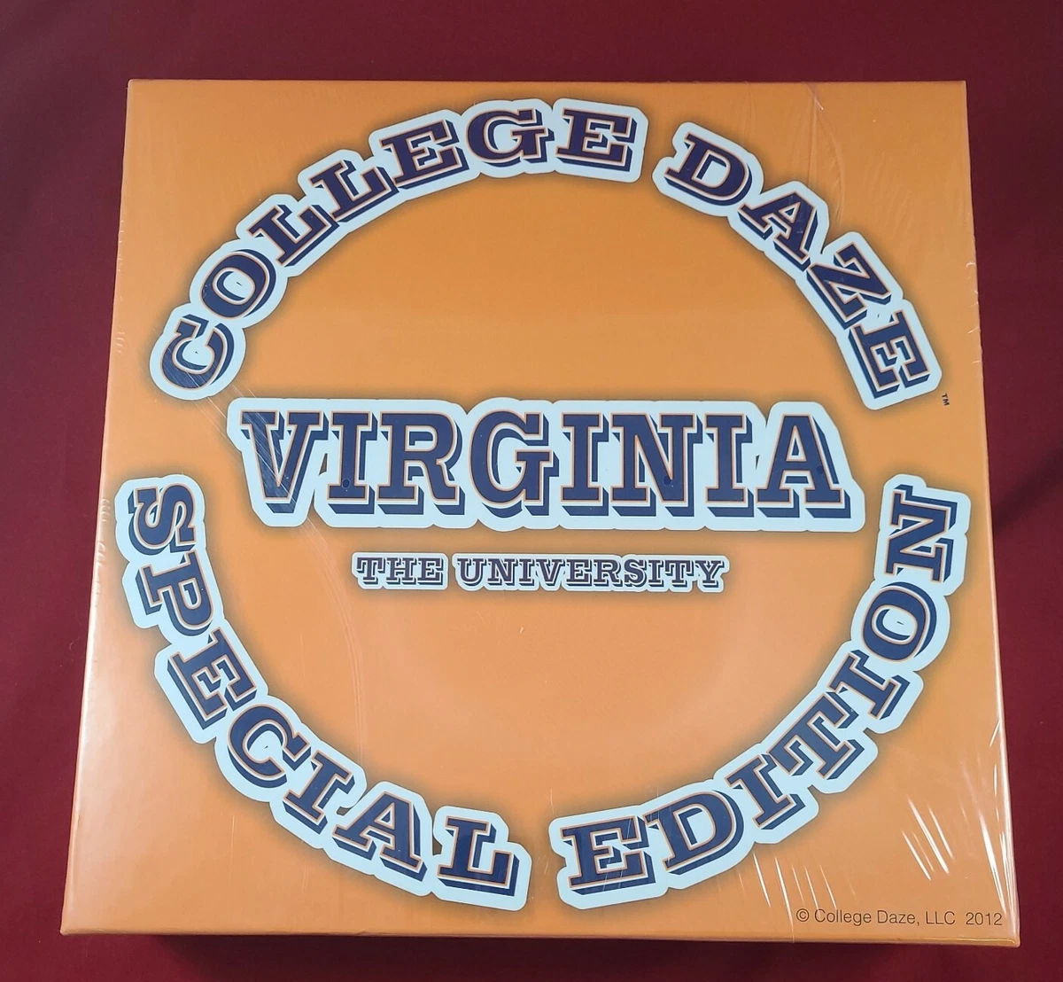 College Daze University of Virginia Special Edition Board Game New & Sealed  | eBay