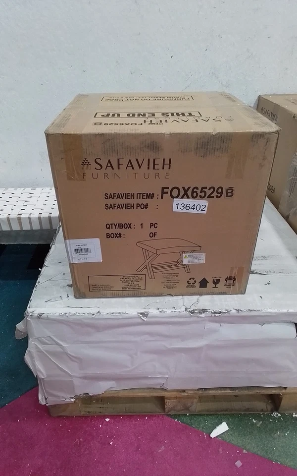 Otomana Safavieh MANOR, precio rebajado 2172735977 FOX6529B Foto 4 de 4