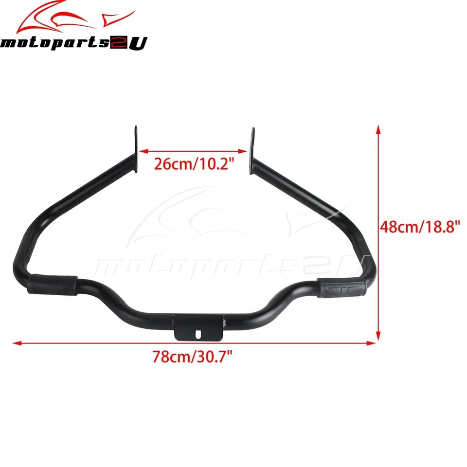 Protector de motor personalizado barra de choque de carretera para Harley Fatboy Lo Softail Heritage Slim Foto 2 de 4