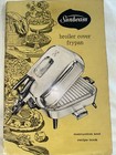 Owners Manual, Sunbeam Multi-Cooker Frypan Instruction and Recipe Book, 1966 Vtg