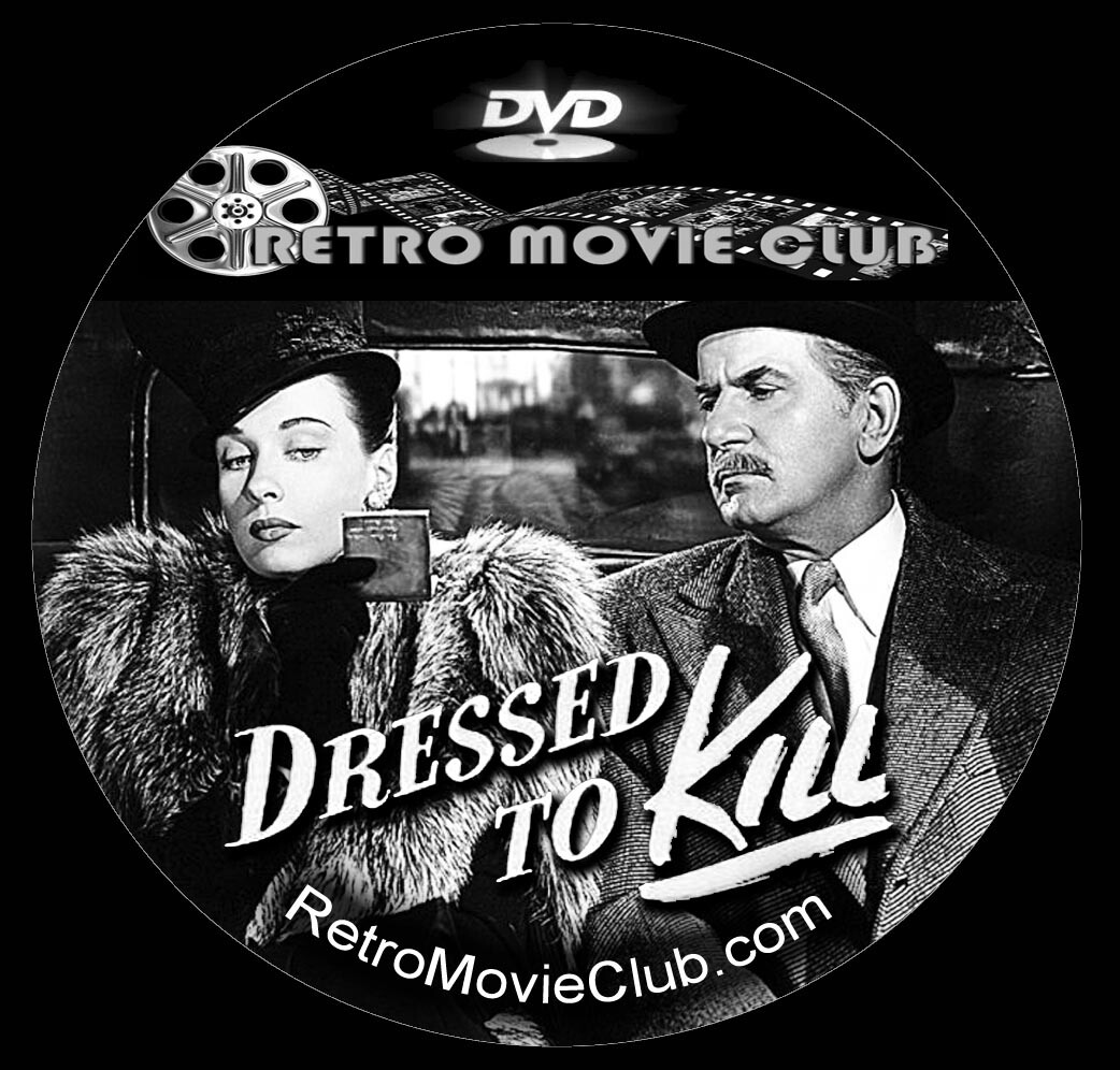 Dressed to Kill (1946) Sherlock Holmes Crime, Mystery Movie