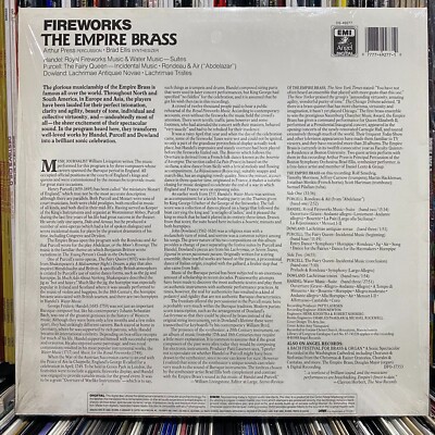 EMPIRE BRASS - FIREWORKS (VINYL LP) 1987!!! RARE!!! ANGEL RECORDS