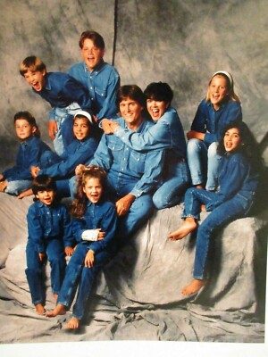 Kardashian Jenner Vintage Family Photo Glossy x 10 Kim, Kris, Bruce 