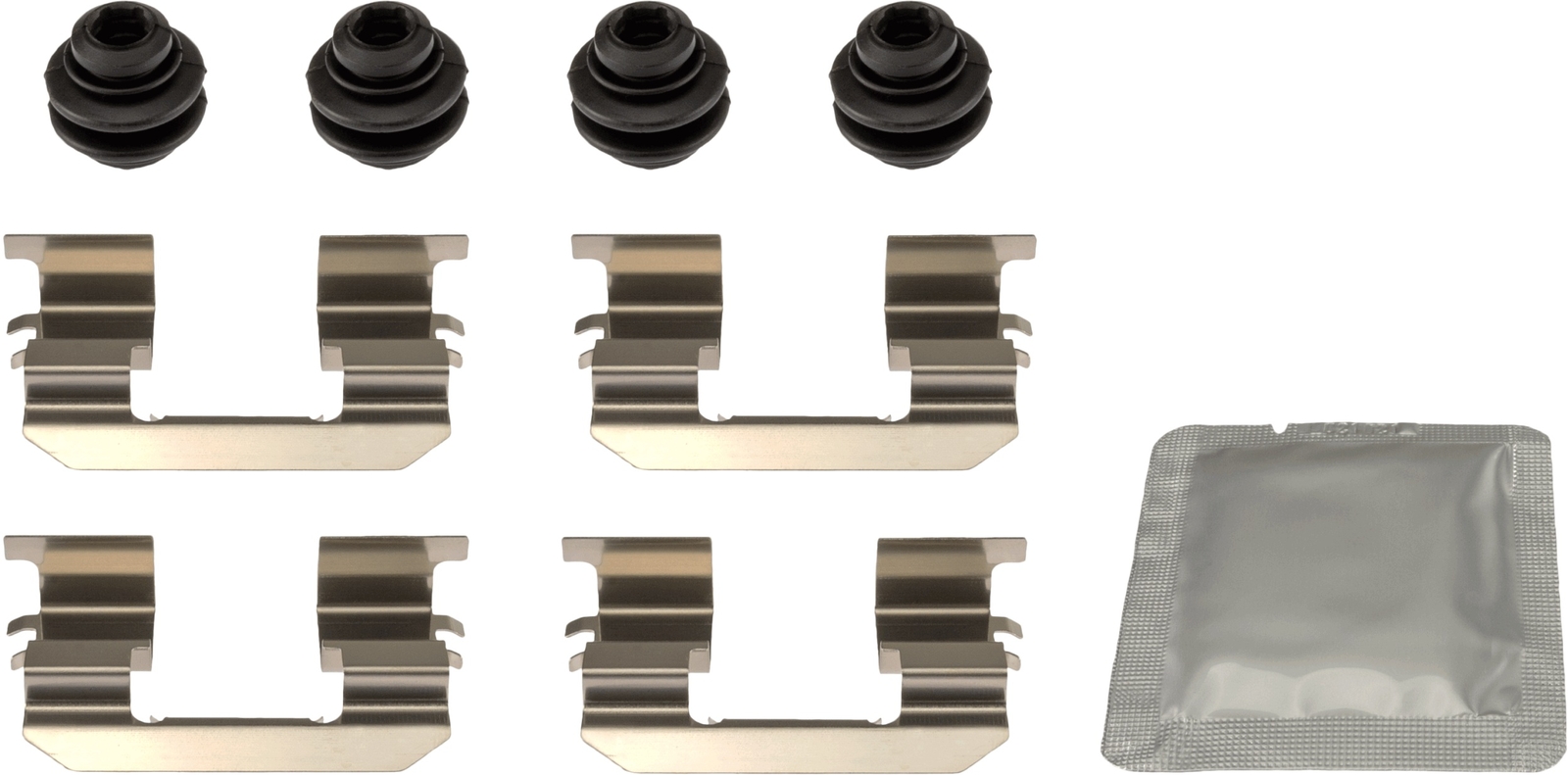 PFK721 TRW Accessory Kit, disc brake pad for HYUNDAI