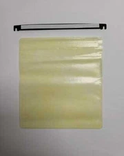 USDISC Plastic Sleeves, Double-sided 2 Disc (Yellow) - 1000 Pack