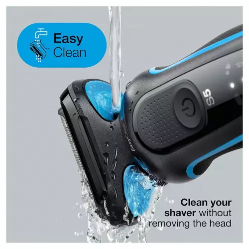 52B Series 5 Replacement Foil & Cutter Cassette For Braun Electric Shavers,Black - Picture 6 of 11