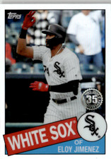 2020 Topps Chrome #85TC-11 Eloy Jimenez 1985 Topps Baseball