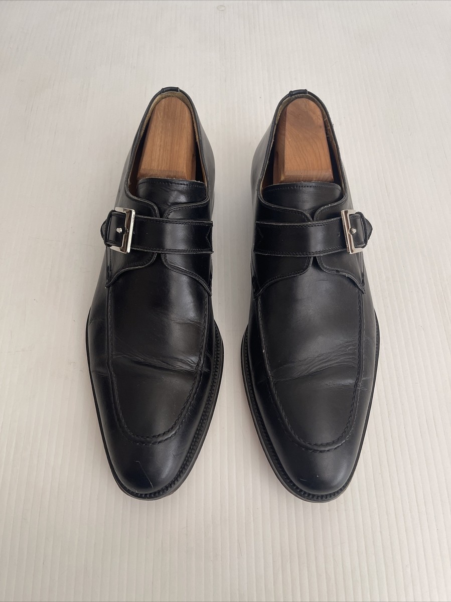 Magnanni Single Monk Strap Dress Shoe - 16485 - Black  display picture 2